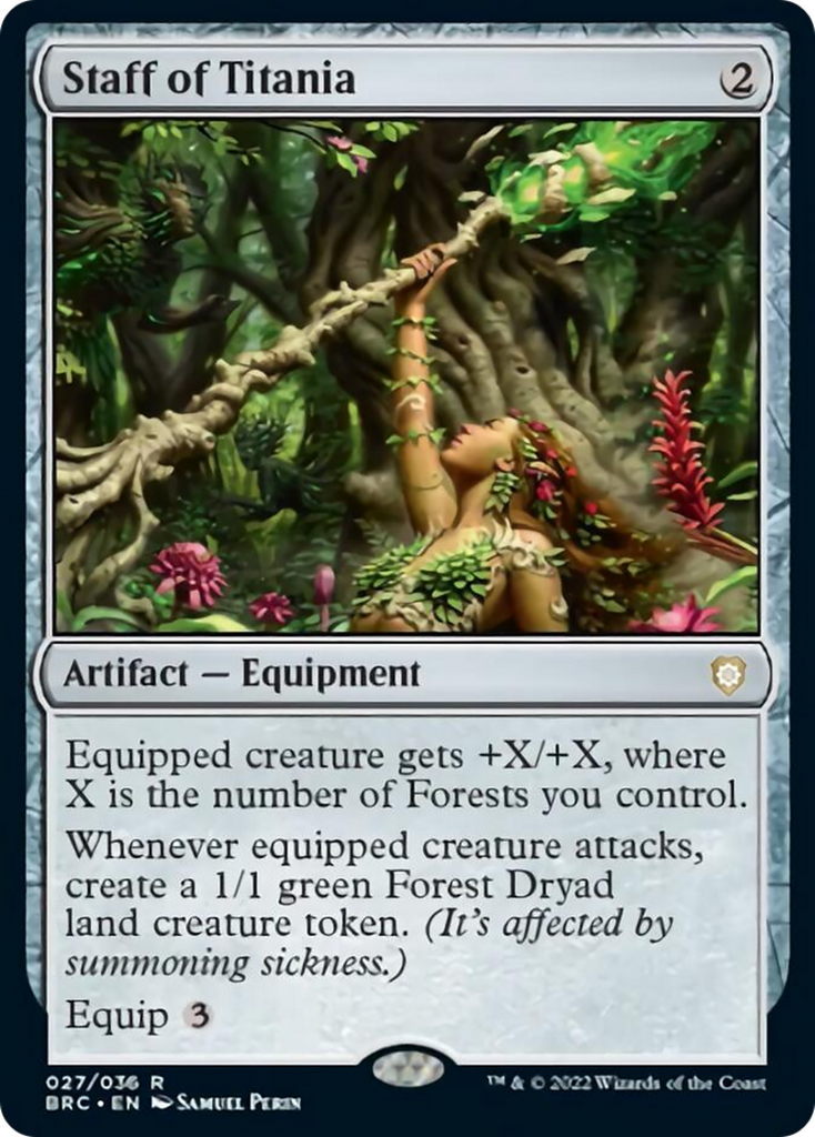 mtg staff cards Magic The Gathering - of The Mind Magus (234/269) When Staff of the Storyteller enters the battlefield Wizard's Staff The Hobbit
