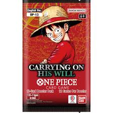 One Piece TCG - Carrying On His Will - Booster Pack