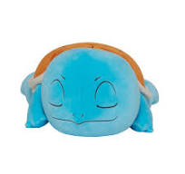 Pokemon Squirtle Sleeping Plush - 18-Inch Premium