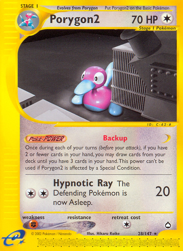 pokemon card porygon2 Pokemon Single Card GREAT ENCOUNTERS