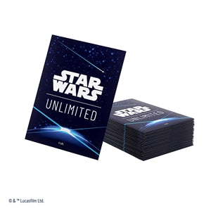 Blue Card Back Premium Art Sleeves (60) - Star Wars: Unlimited
