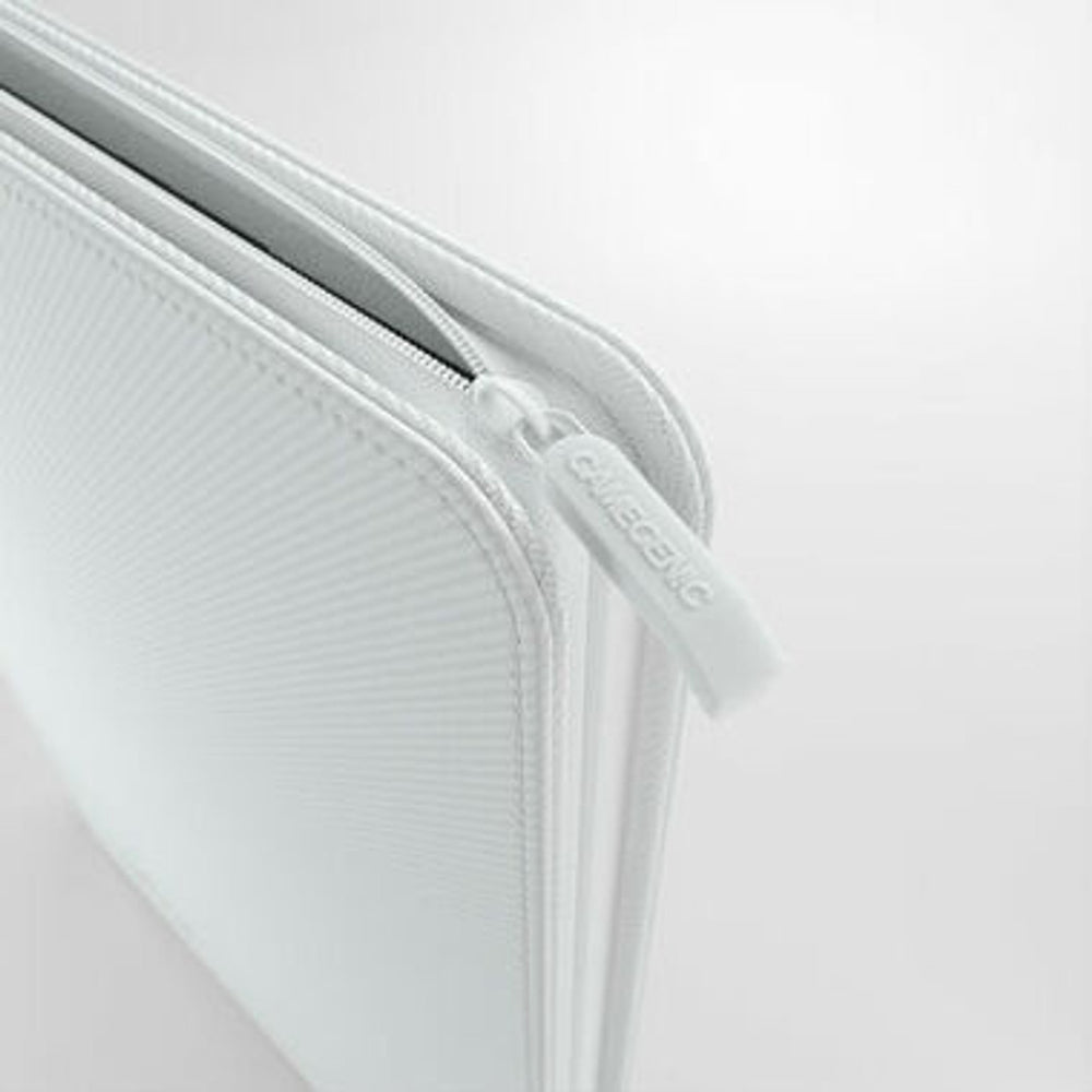 Gamegenic Binder: White Zip-Up Album (8-Pocket)