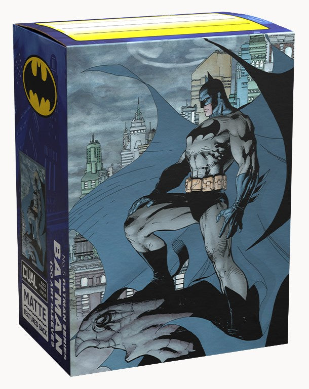 Dragon Shields: (100) Matte Dual Art - Batman (DISPLAY 10)