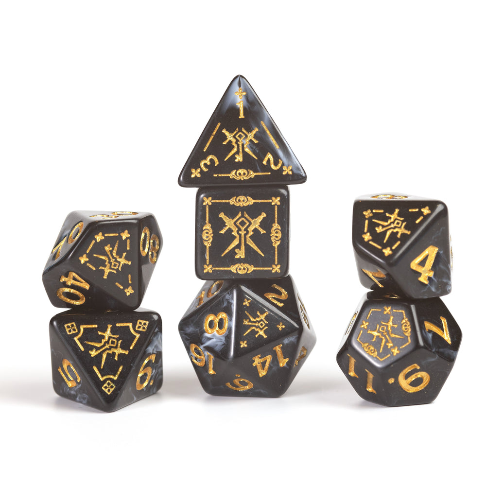 Dungeons & Dragons: Adventure Dice - Rogue Black