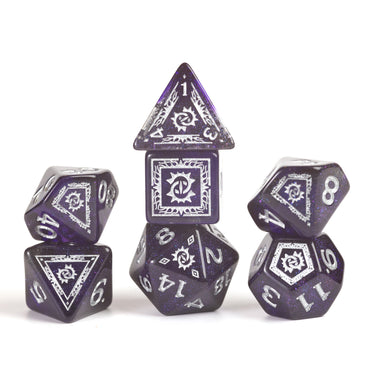 Dungeons & Dragons: Adventure Dice - Warlock Purple