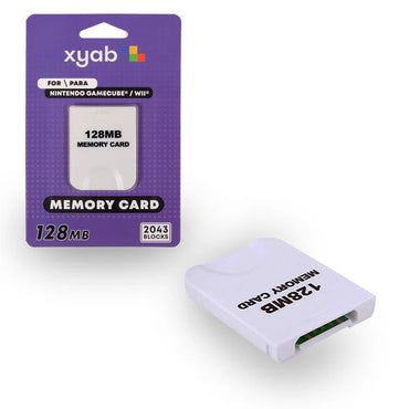 XYAB  128MB Memory Card - Gamecube / Wii