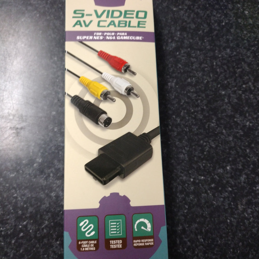 S-Video AV cable for SNES/N64/GameCube