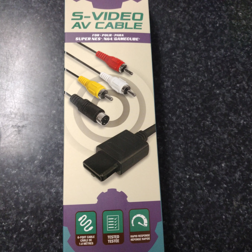 S-Video AV cable for SNES/N64/GameCube