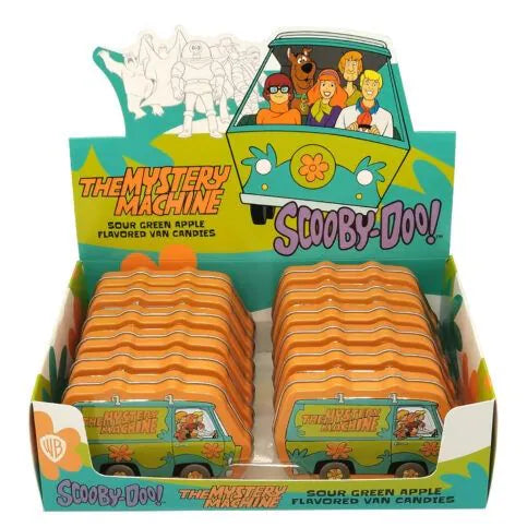 Scooby Doo Mystery Machine Candy Vans Tin