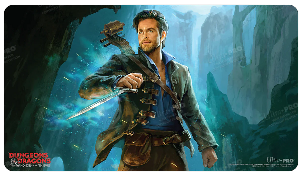 D&D Movie Playmat featuring Chris Pine