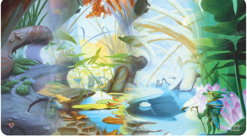 Ultra Pro Playmat:  Bloomburrow - Playmat (Blue) - Island Seasons