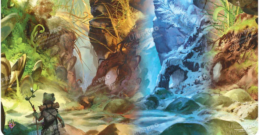 Bloomburrow Standard Gaming Playmat for Magic: The Gathering - Swamp (Four Seasons) - Ultra Pro Playmats