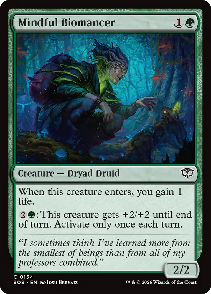 Mindful Biomancer [Secrets of Strixhaven]
