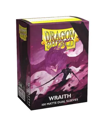 Dragon Shield Game Sleeves Matte Dual Wraith 100ct Pack