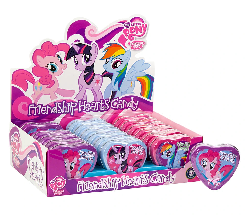 My Little Pony Friendship Hearts Candy Tins