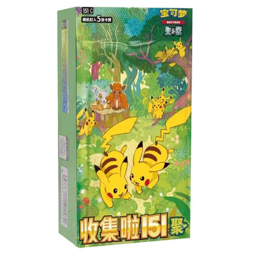 Pokemon TCG Collect 151 Gathering Slim Booster Box (Simplified Chinese)