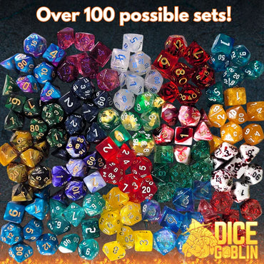 Dice Goblin Mystery Pack RPG Dice Set