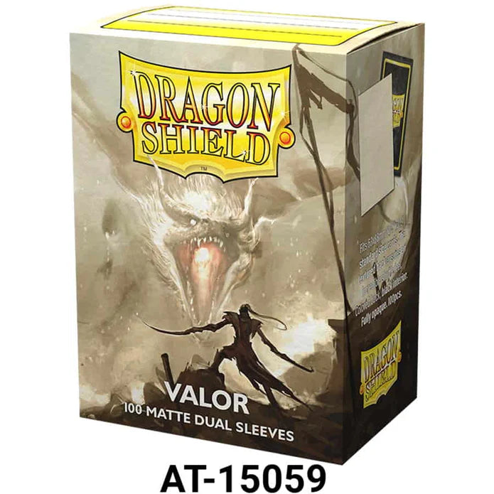 Dragon Shield VALOR Dual Matte 100 Count