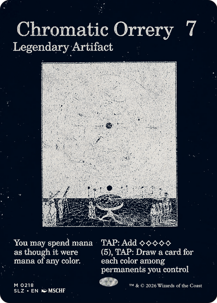 Chromatic Orrery (0218) [Secret Lair x MSCHF: The Zeta Set]