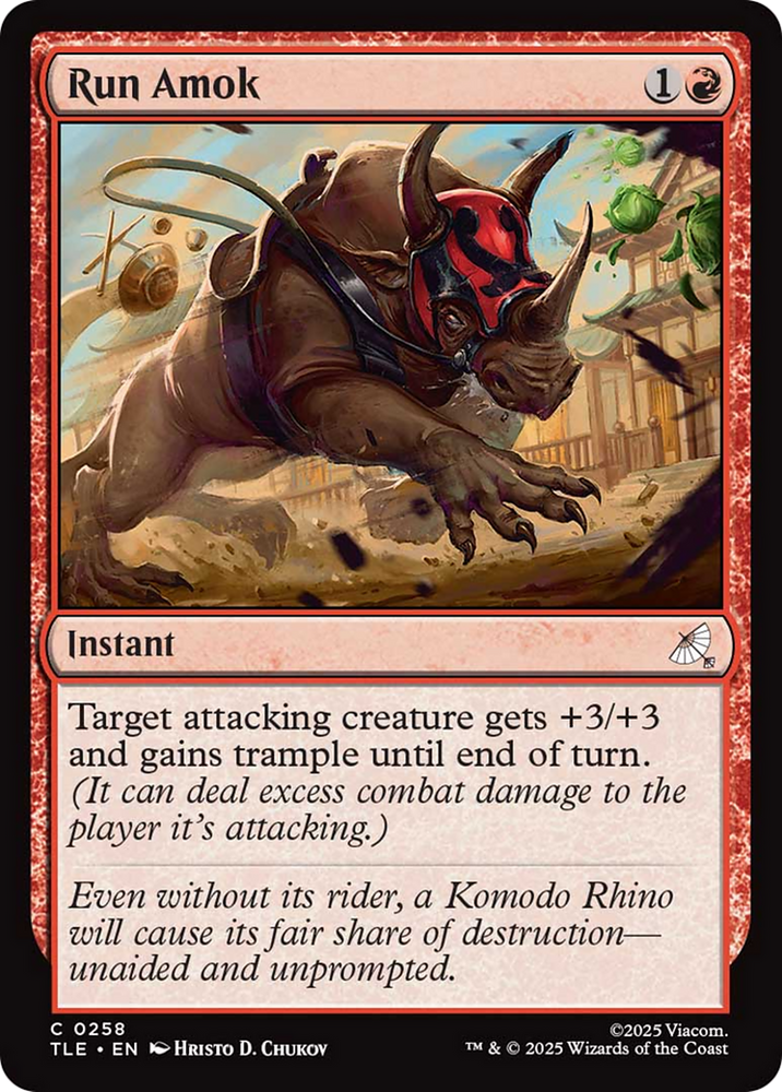 Run Amok [Avatar: The Last Airbender: Eternal-Legal]