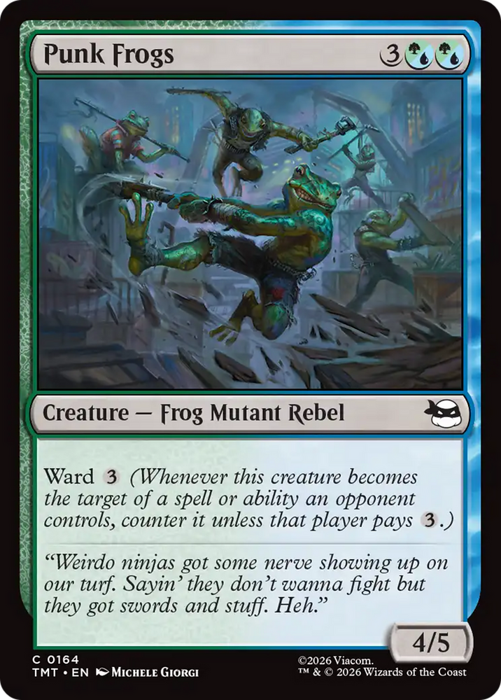 Punk Frogs [Teenage Mutant Ninja Turtles]