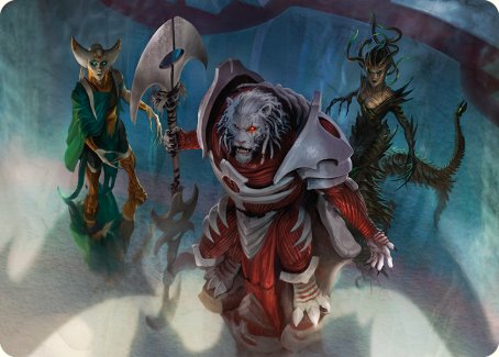 mtg phyrexia art cards MTG Phyrexia All Will Be One Art Series GOLD-STAMP SIGNATURE Cards