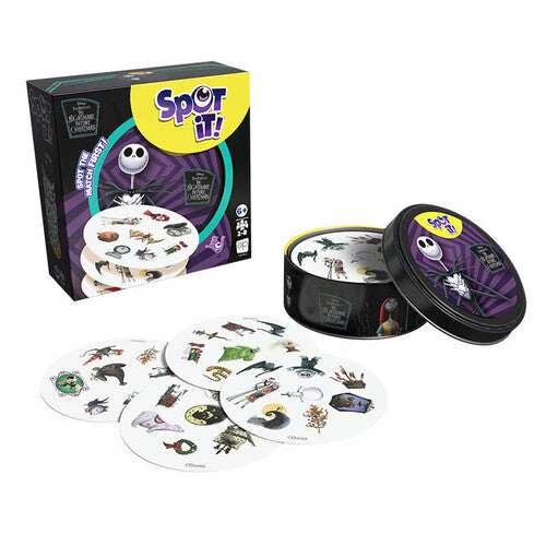 Disney Nightmare Before Christmas Spot It Card Gam