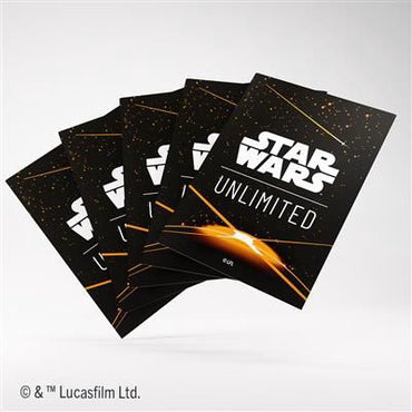 Gamegenic Sleeves: Star Wars Unlimited - Card Back Orange