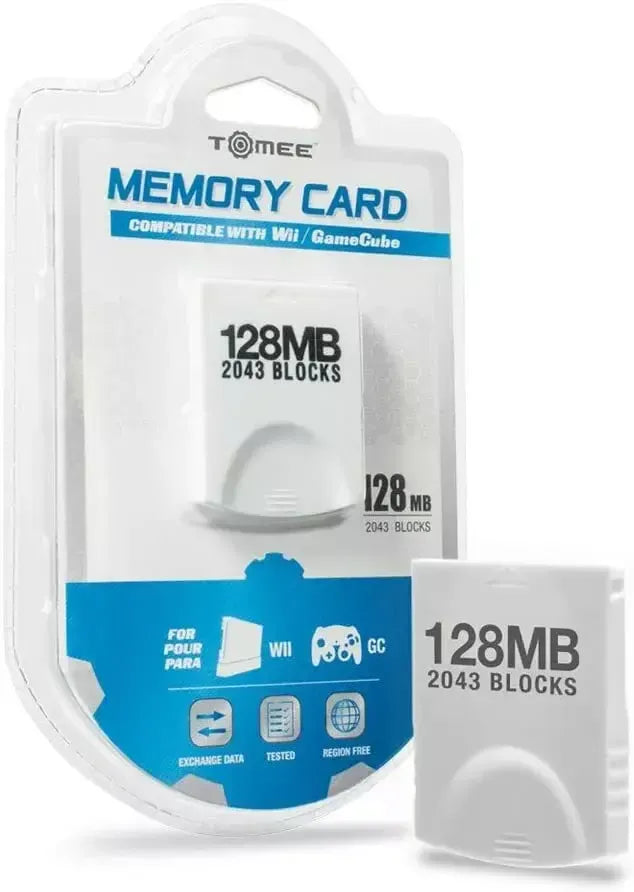 Gamecube & Wii Compatible 128MB Memory Card