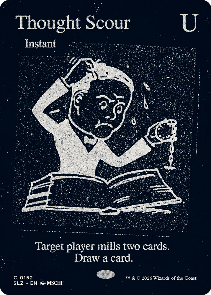 Thought Scour (0152) [Secret Lair x MSCHF: The Zeta Set]