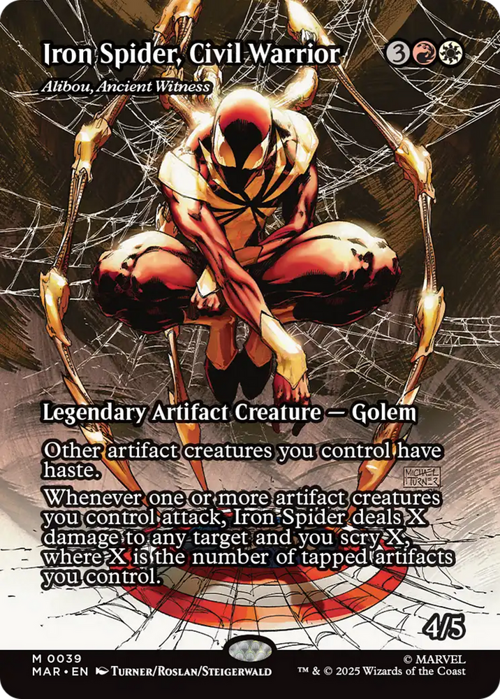 Iron Spider, Civil Warrior - Alibou, Ancient Witness [Marvel's Spider-Man: Eternal-Legal]