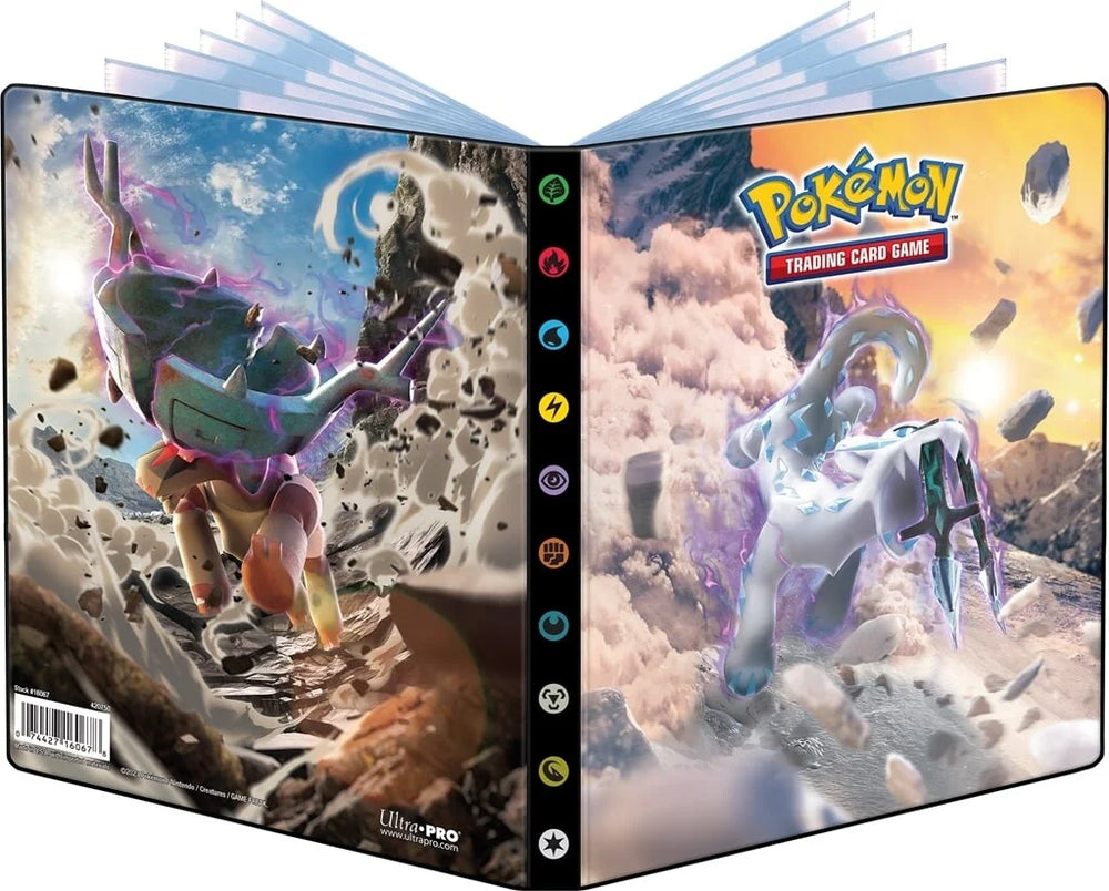 Pokemon 4 Pocket Portfolio Binder-Scarlet & Violet Paldea Evolved #2