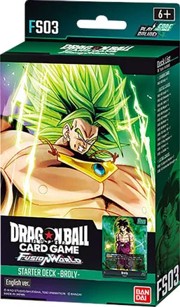Dragon Ball Super Card Game Fusion World Starter Deck: Broly (FS03)