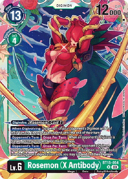 Rosemon [BT15-054] (X Antibody) [Exceed Apocalypse]