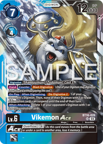 Vikemon Ace [BT16-026] [Beginning Observer]