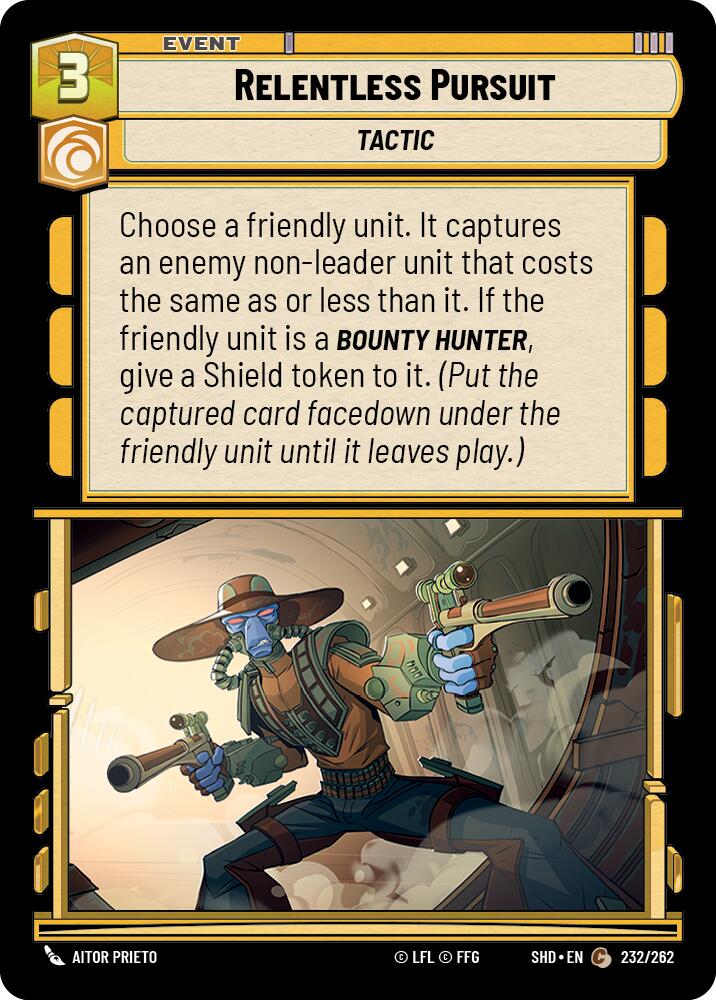 Relentless Pursuit (232/262) (232/262) [Shadows of the Galaxy]