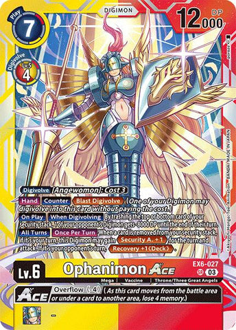 Ophanimon ACE [EX6-027] [Infernal Ascension]