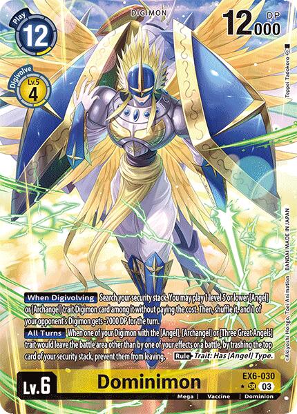 Dominimon [EX6-030] (Alternate Art) [Infernal Ascension]