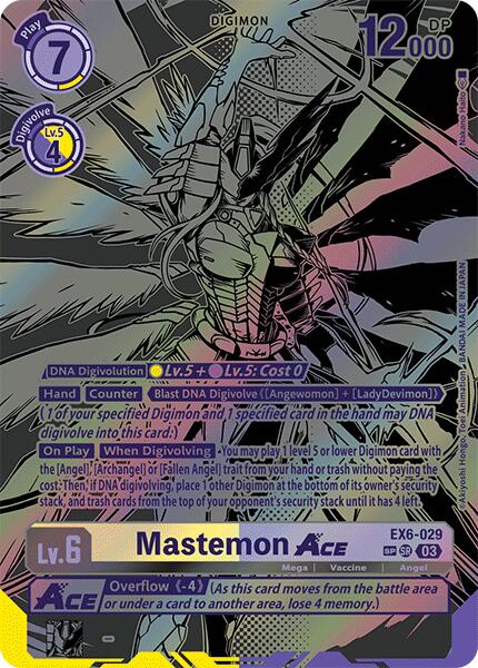 Mastemon ACE [EX6-029] (Textured) [Infernal Ascension]