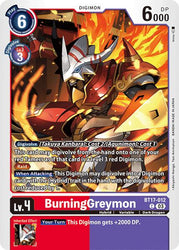 BurningGreymon [BT17-012] [Secret Crisis]