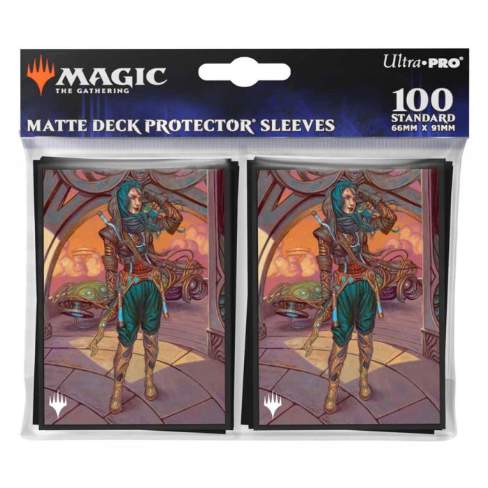 Deck Protector: Magic the Gathering: Aetherdrift: Sita Varma, Masked Racer (100)