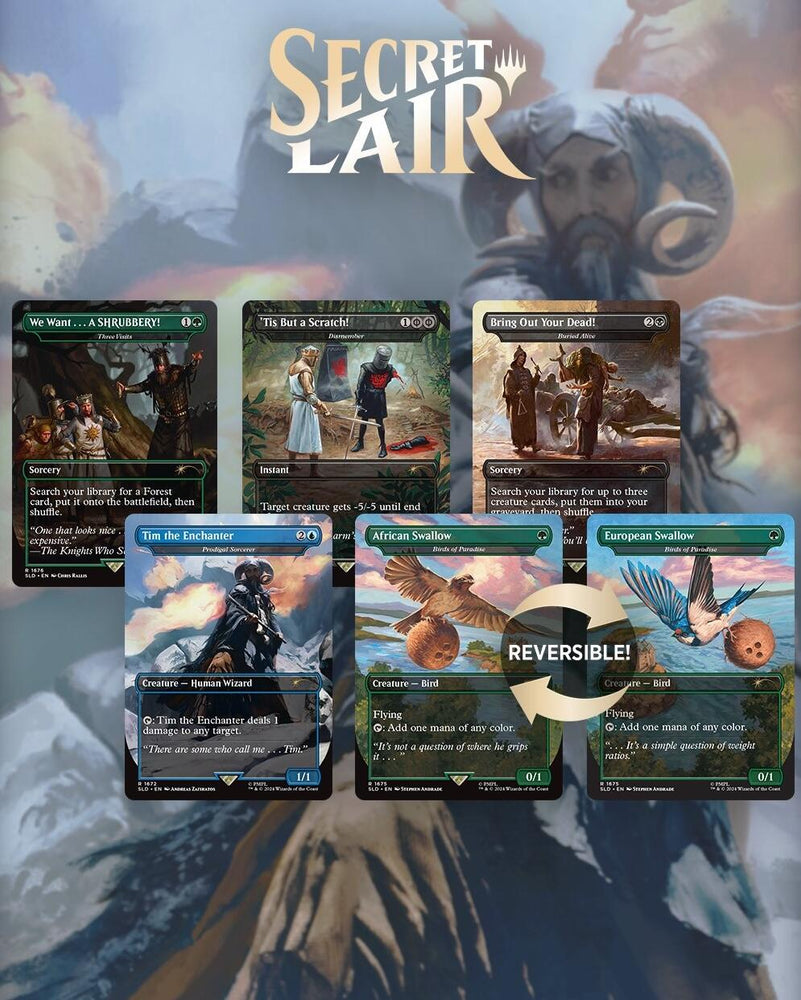 Secret Lair: Drop Series - Secret Lair x Monty Python (Monty Python and the Holy Grail: Vol. 1)