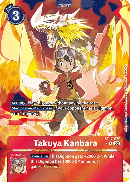 Takuya Kanbara [BT17-079] (Alternate Art) [Secret Crisis]