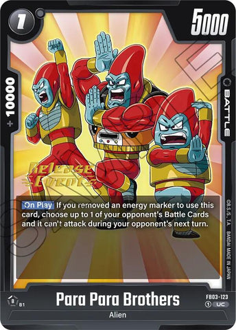 Para Para Brothers [Raging Roar Release Event Cards]