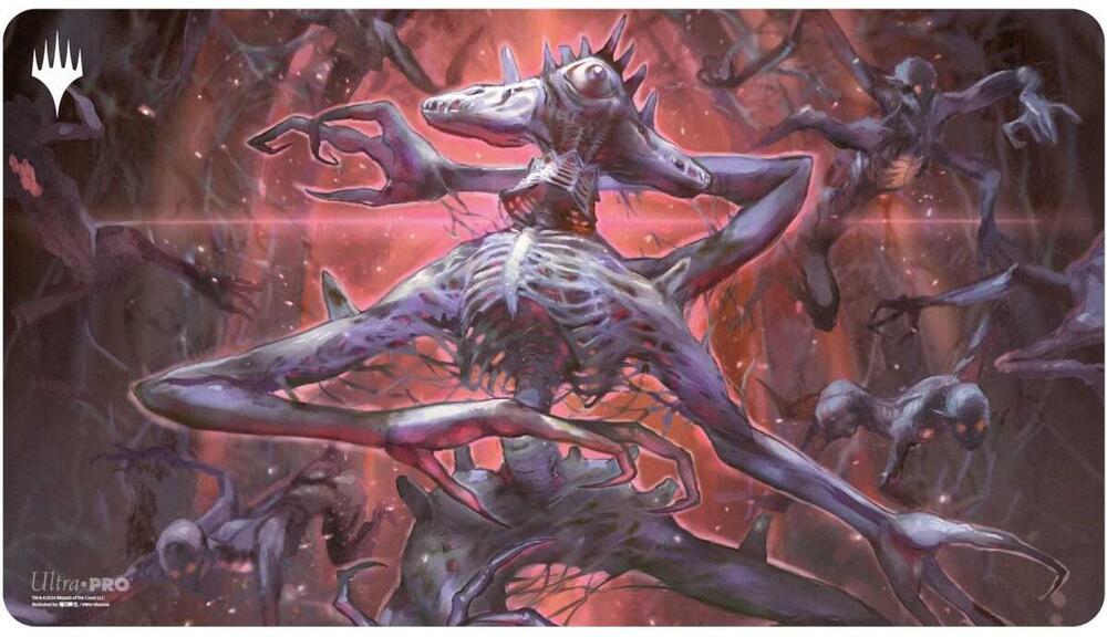 Duskmourn: House of Horror Playmat - Mythic Cycle Black - Overlord of the Balemuk