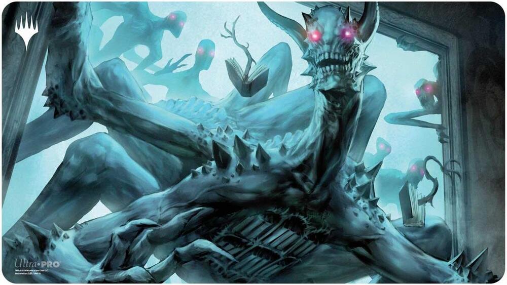 Ultra Pro Playmat: MTG - Duskmourn -Mythic Cycle Blue- Overlord of the Flood Pits