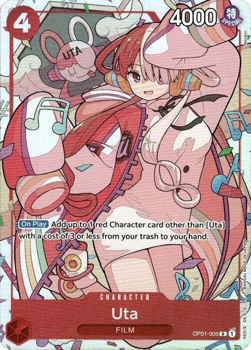 Uta (OP01-005) (Premium Card Collection -Uta-) [One Piece Promotion Cards]