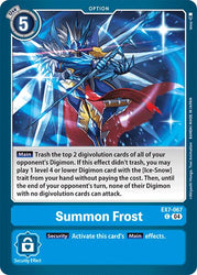 Summon Frost [EX7-067] [Digimon LIBERATOR]