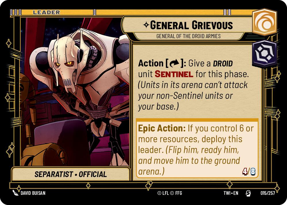 General Grievous - General of the Droid Armies (015/257) (015/257) [Twilight of the Republic]