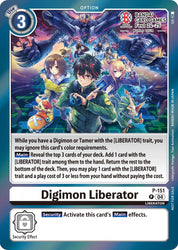 Digimon Liberator [P-151] - P-151 (BANDAI Card Games Fest 24-25 World Tour) [Promotional Cards]